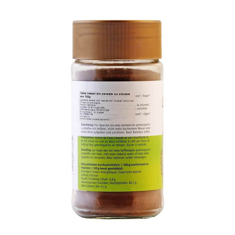 Cafea Instant din Cereale si Cicoare Bio 100g - Republica BIO