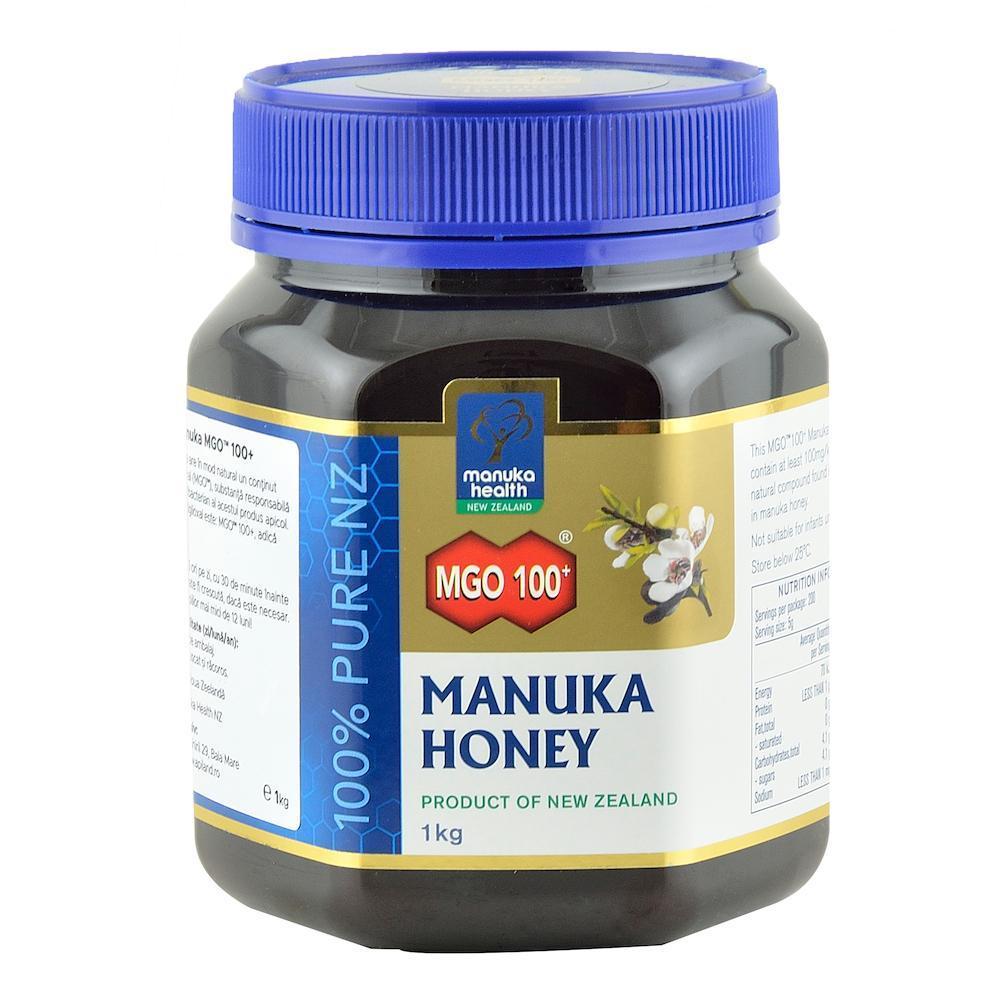 Miere de Manuka MGO 100+ Noua Zeelanda Manuka Health, 1 Kg, naturala