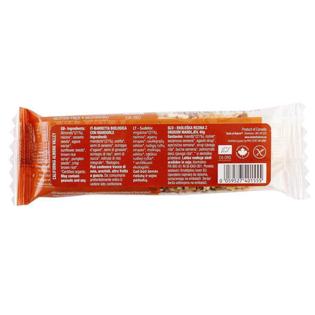 Baton cu Migdale  Taste Of Nature 40g (fara gluten , fara zahar) - Republica BIO