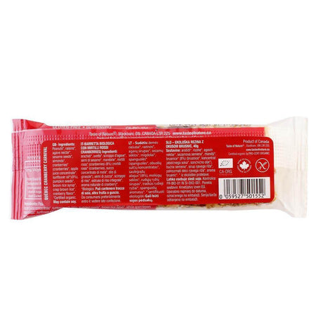 Baton Coacaze Rosii Taste Of Nature 40g (fara gluten , fara zahar) - Republica BIO