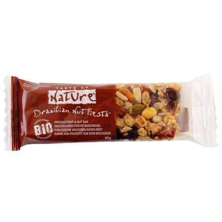 Baton cu Nuci de Brazilia Taste Of Nature 40g (fara gluten , fara zahar) - Republica BIO