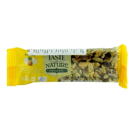 Baton cu Ananas Taste of Nature, bio, 40g (vegan, fara gluten)
