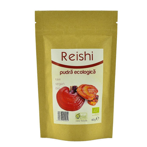 Reishi Pulbere Raw Bio 60g
