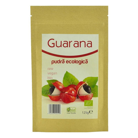 Guarana Pulbere Raw Bio 125G