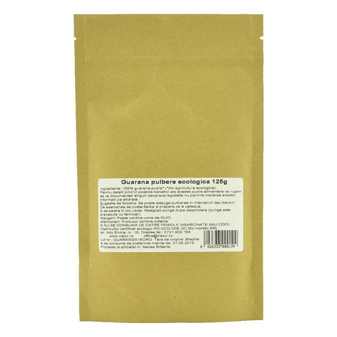Guarana Pulbere Raw Bio 125G
