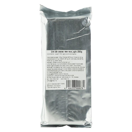 Unt de Cacao Raw Criollo Bio 250g