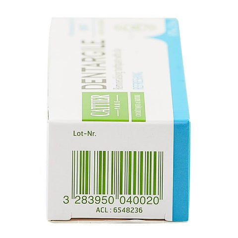 Pasta de dinti cu menta Cattier Dentargile, bio, 75 ml