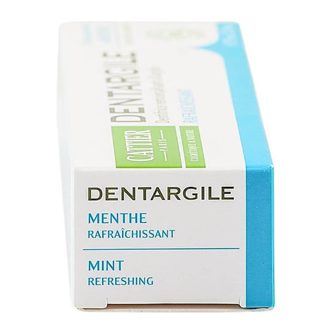 Pasta de dinti cu menta Cattier Dentargile, bio, 75 ml