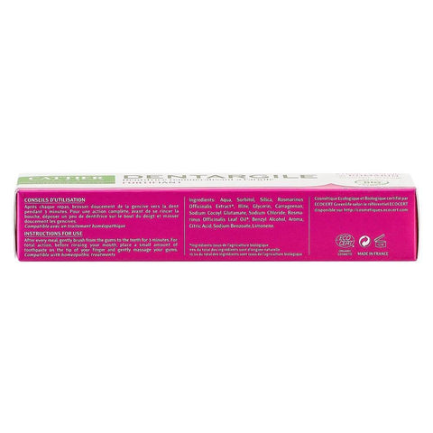 Pasta de dinti cu rozmarin Cattier Dentargile, bio, 75 ml