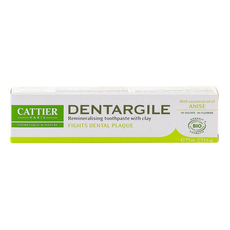 Pasta de dinti cu anason Cattier Dentargile, bio, 75 ml