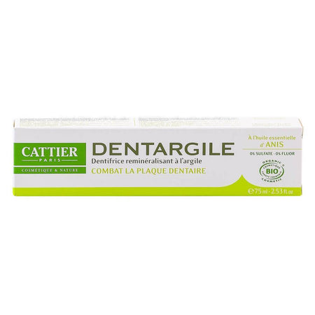 Pasta de dinti cu anason Cattier Dentargile, bio, 75 ml