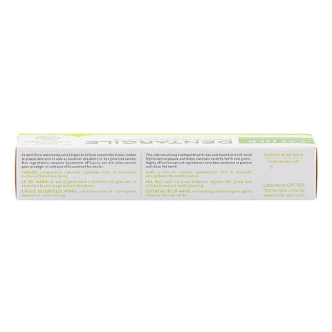 Pasta de dinti cu anason Cattier Dentargile, bio, 75 ml
