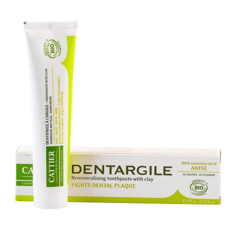 Pasta de dinti cu anason Cattier Dentargile, bio, 75 ml