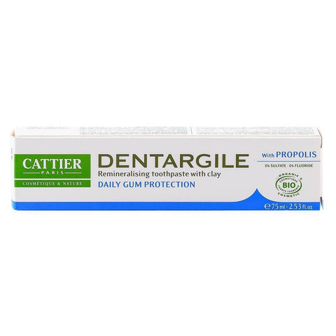 Pasta de dinti cu propolis Cattier Dentargile, bio, 75 ml