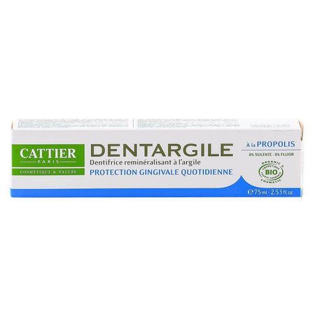 Pasta de dinti cu propolis Cattier Dentargile, bio, 75 ml