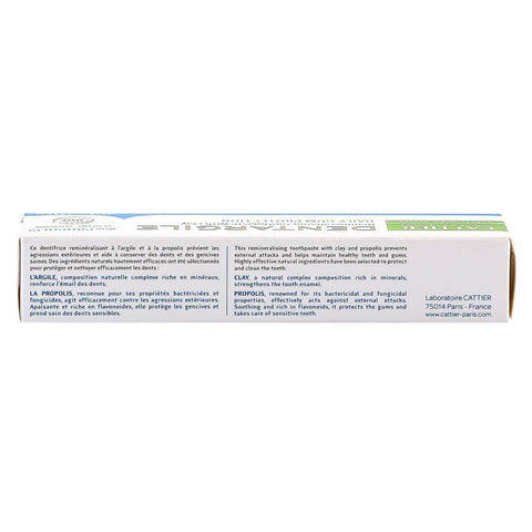Pasta de dinti cu propolis Cattier Dentargile, bio, 75 ml