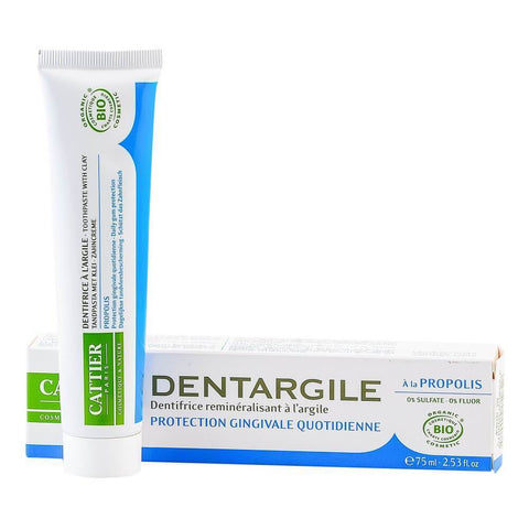 Pasta de dinti cu propolis Cattier Dentargile, bio, 75 ml