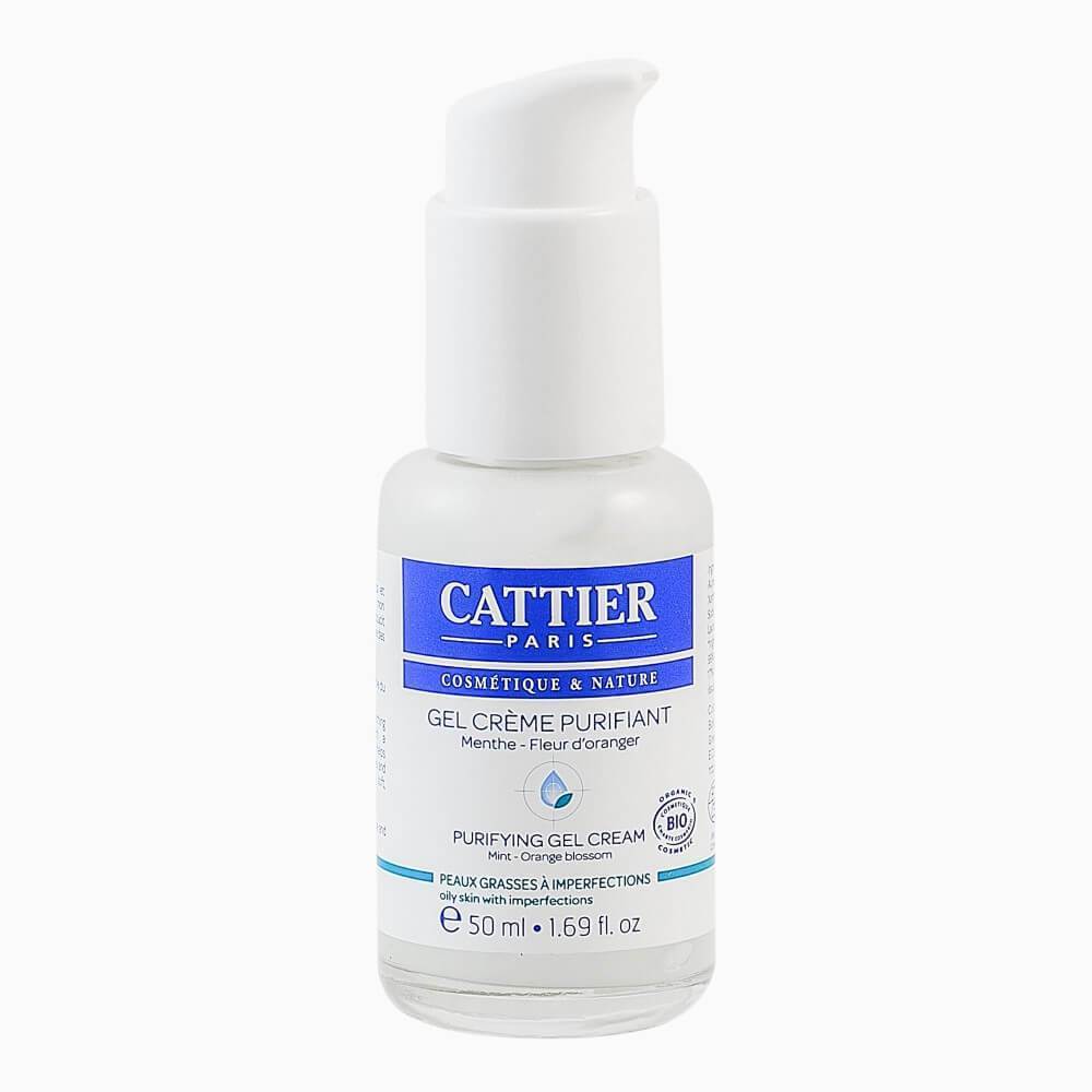 Gel purifiant pentru ten gras cu imperfectiuni Cattier, bio, 50 ml