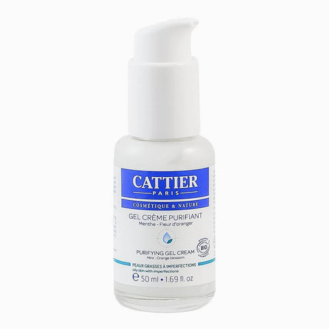 Gel purifiant pentru ten gras cu imperfectiuni Cattier, bio, 50 ml