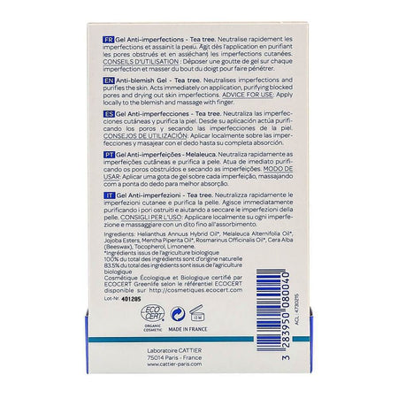 Tratament pentru ten Cattier Touch Express, bio, 5 ml