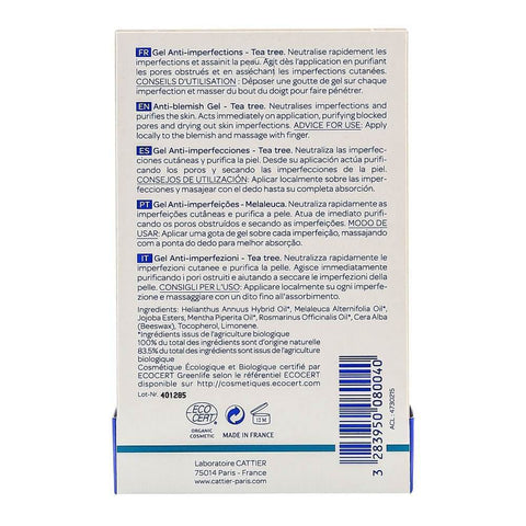 Tratament pentru ten Cattier Touch Express, bio, 5 ml