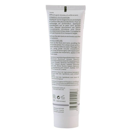 Exfoliant cu argila alba Cattier, bio, 100 ml