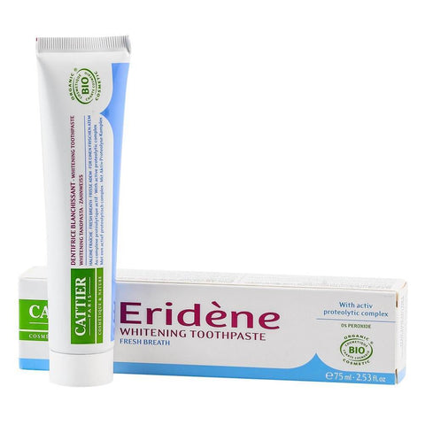Pasta de dinti pentru respiratie proaspata Cattier Eridene, bio, 75 ml