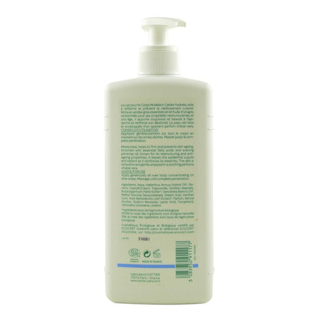 Lapte de corp pentru fermitate si tonifiere Cattier, bio, 500 ml