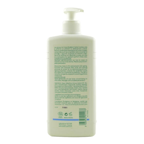 Lapte de corp pentru fermitate si tonifiere Cattier, bio, 500 ml
