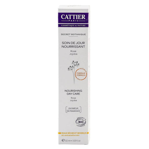 Crema hidratanta pentru ten uscat Cattier Secret Botanique, bio, 50 ml - Republica BIO