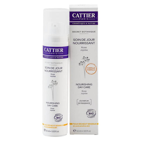 Crema hidratanta pentru ten uscat Cattier Secret Botanique, bio, 50 ml - Republica BIO