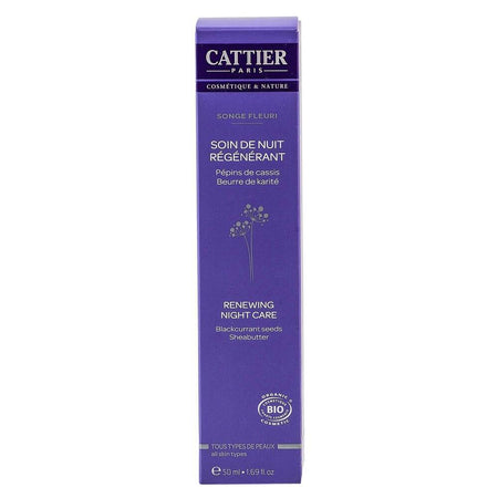 Crema de noapte Cattier Songe Fleuri, bio, 50 ml - Republica BIO