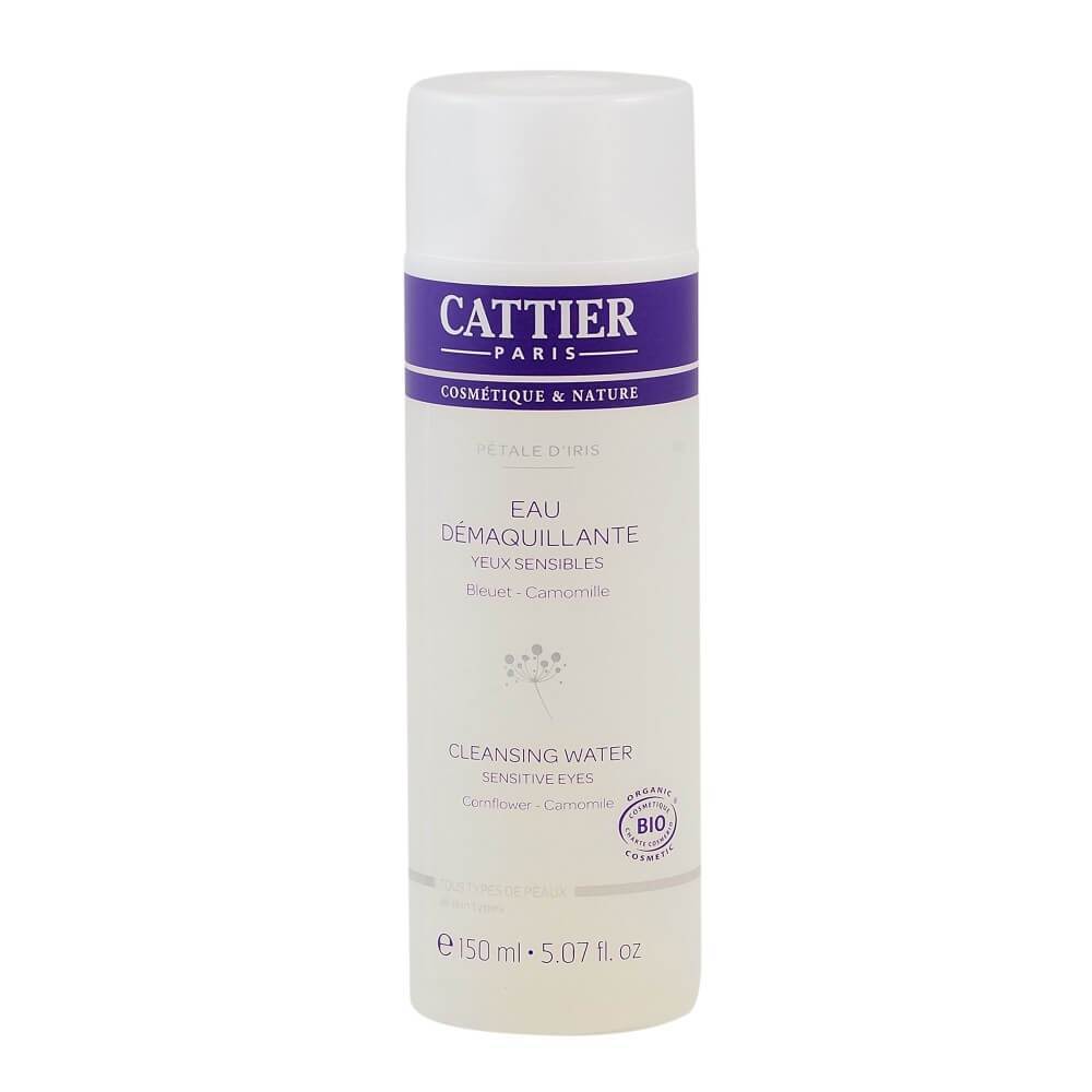 Apa demachianta pentru ochi Cattier Petale d'Iris, bio, 150 ml - Republica BIO