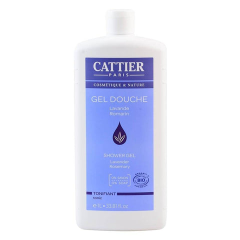 Gel de dus tonifiant, Cattier, bio, 1 l