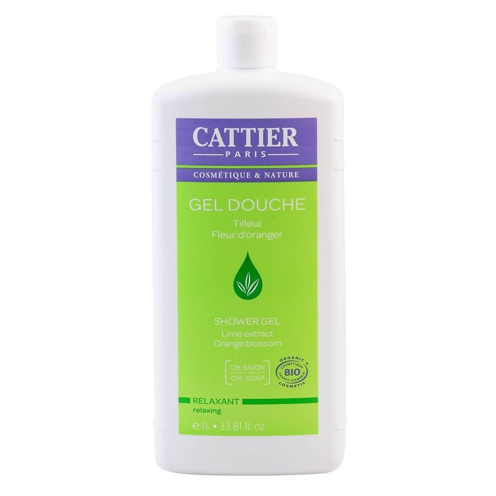 Gel de dus relaxant, Cattier, bio, 1 l