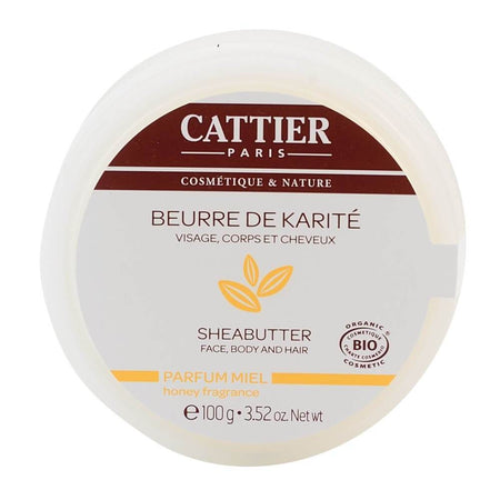 Unt de shea cu miere Cattier, bio, 100 g
