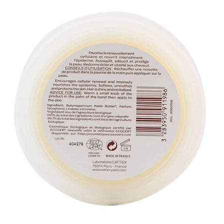 Unt de shea cu miere Cattier, bio, 100 g