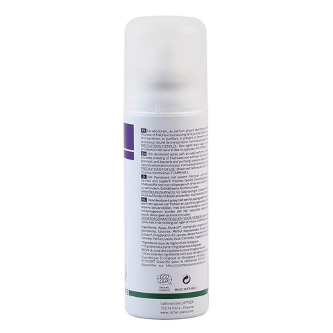 Deodorant spray Cattier Brume Active, bio, 100 ml