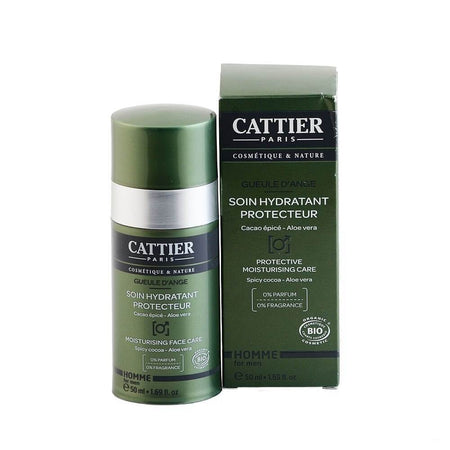 Gel hidratant si antiageing pentru ten, cu ulei de argan Cattier, bio, 50 ml