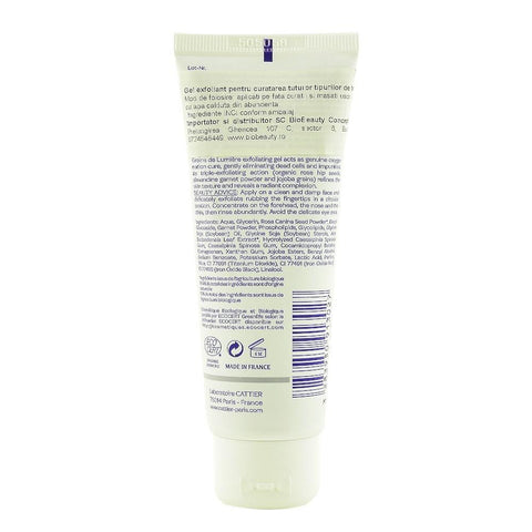 Gel de curatare exfoliant Cattier Grains de Lumiere, bio, 100 ml