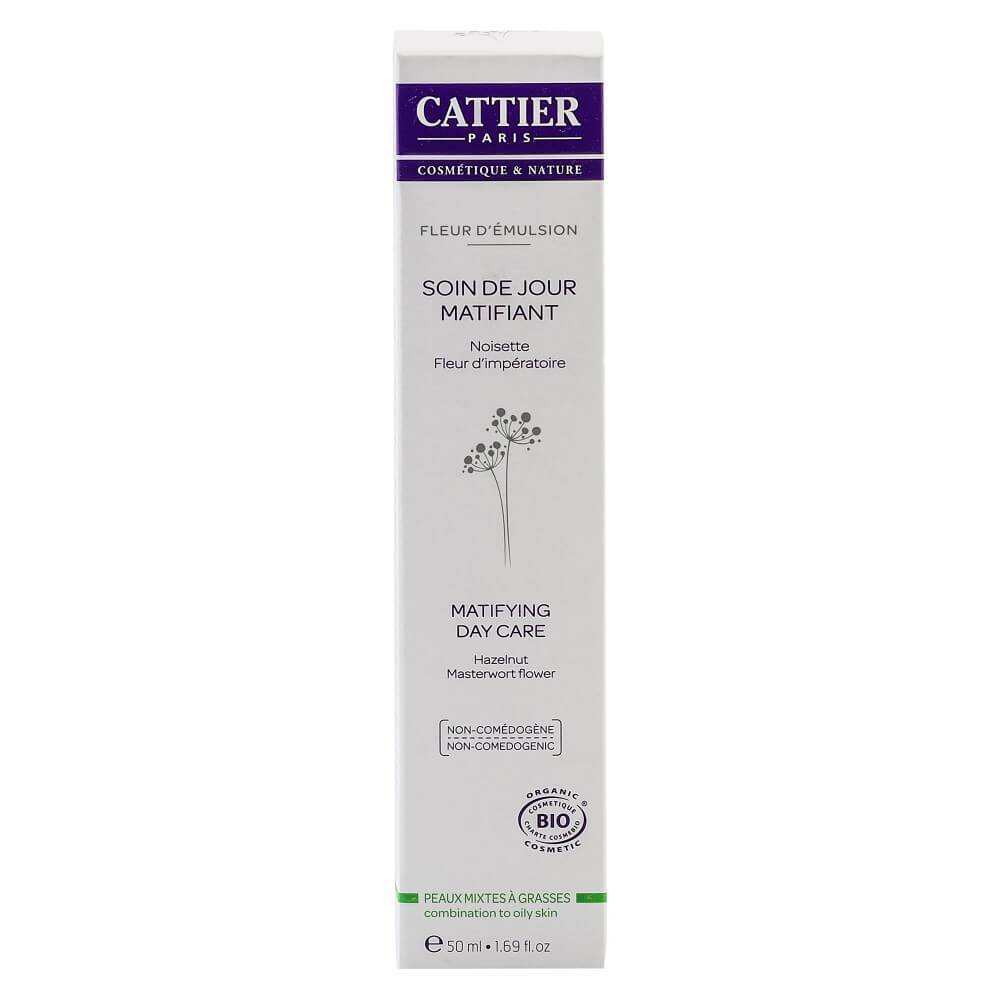 Crema matifianta pentru ten Cattier Fleur d'Emulsion, bio, 50 ml - Republica BIO