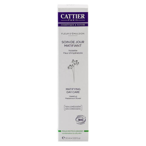 Crema matifianta pentru ten Cattier Fleur d'Emulsion, bio, 50 ml - Republica BIO