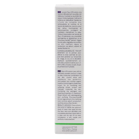 Crema matifianta pentru ten Cattier Fleur d'Emulsion, bio, 50 ml - Republica BIO