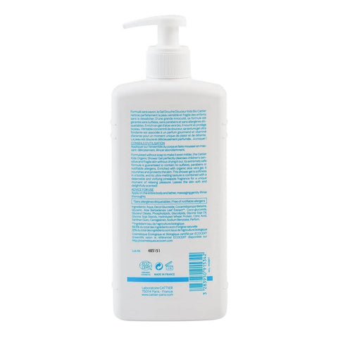 Gel de dus cu ananas Cattier, bio, 500 ml
