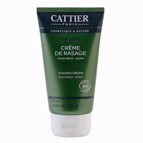 Crema pentru barbierit Cattier, bio, 150 ml - Republica BIO