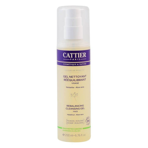 Gel de curatare reechilibrant pentru ten gras sau mixt Cattier Vague de Purete, bio, 200 ml