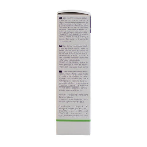 Ser matifiant Cattier Soie Lactee, bio, 30 ml