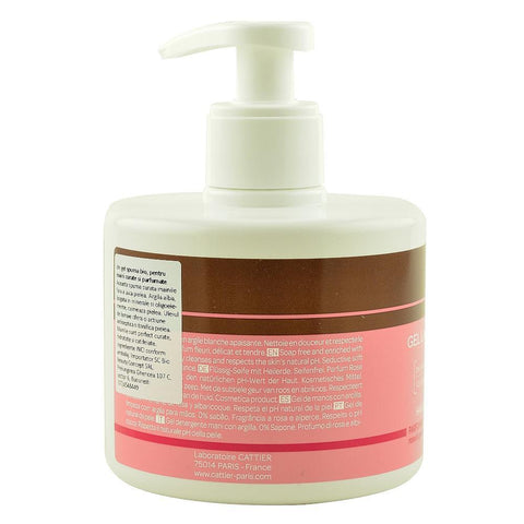Gel curatare maini cu argila alba, trandafiri si caise, bio, 300 ml