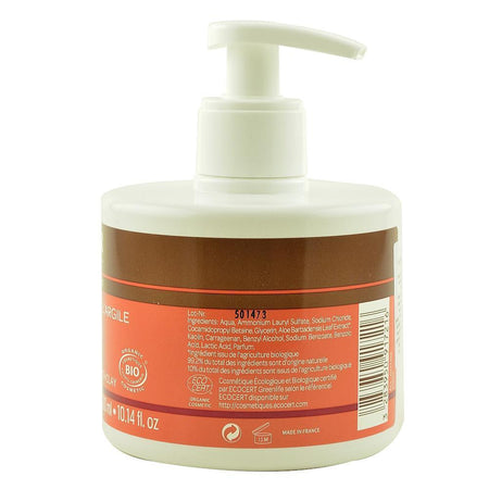 Gel curatare maini cu argila alba, corcoduse si piersici albe, bio, 300 ml