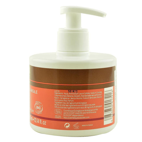 Gel curatare maini cu argila alba, corcoduse si piersici albe, bio, 300 ml